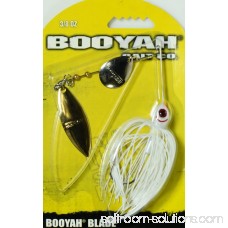 Booyah Blade Spinner Bait, White/Snow White 004586175